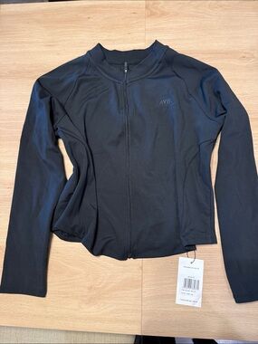 AYBL Black Full-Zip Utility Jacket